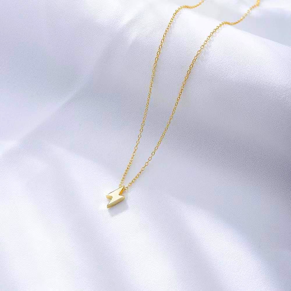 Fashion gold plated jewelry necklace trendy moon